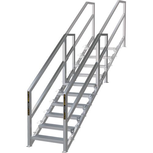 Syst&egrave;me d'escalier modulaire pour la construction de 6-10 marches SmartStairs, 75" ha Helyx Safety & Industrial Supplies