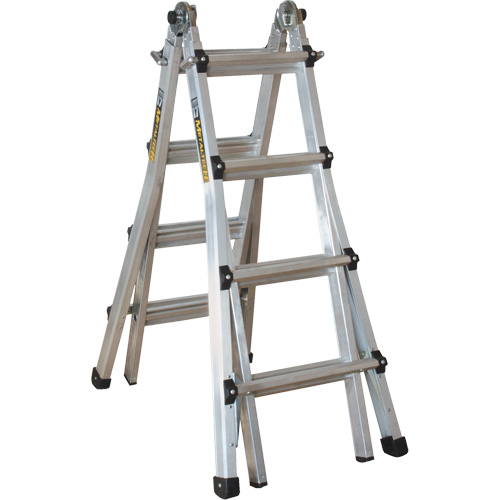 &eacute;chelle t&eacute;lescopique multifonction, Aluminium, 300 lb, CSA calibre 1A Helyx Safety & Industrial Supplies