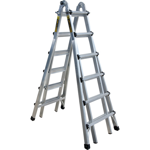 &eacute;chelle t&eacute;lescopique multifonction, Aluminium, 300 lb Helyx Safety & Industrial Supplies