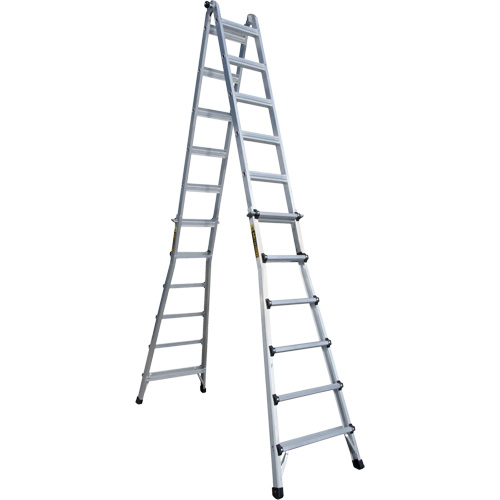 &eacute;chelle t&eacute;lescopique multifonction, Aluminium, 300 lb Helyx Safety & Industrial Supplies