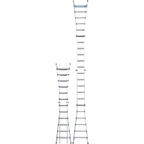 &eacute;chelle t&eacute;lescopique multifonction, Aluminium, 300 lb Helyx Safety & Industrial Supplies