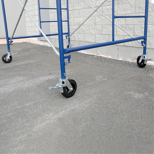 Complete Scaffold Tower with Casters, 66-2/10" D x 177-1/2" H Helyx Safety & Industrial Supplies