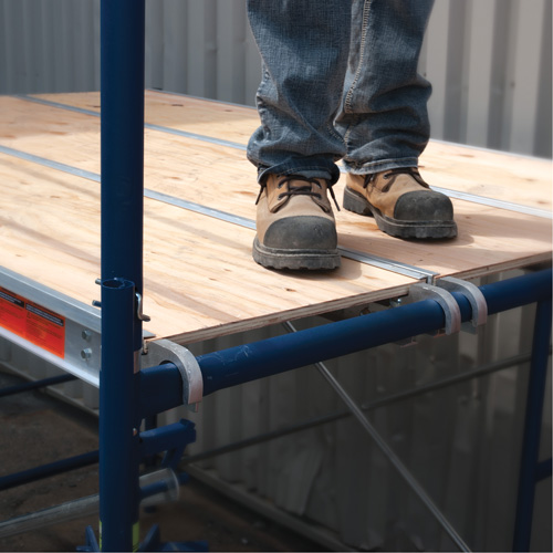 Complete Scaffold Tower with Casters, 66-2/10" D x 177-1/2" H Helyx Safety & Industrial Supplies