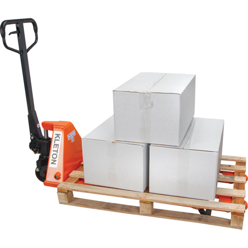 Transpalettes hydrauliques &agrave; profil bas, 48" lo x 20,5" la, Capacit&eacute; de 3300 lb Helyx Safety & Industrial Supplies