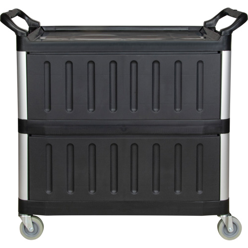 Utility Cart, 3 Tiers, 19-3/4" x 37-1/2" x 40-1/4", 250 lbs. Capacity Helyx Safety & Industrial Supplies