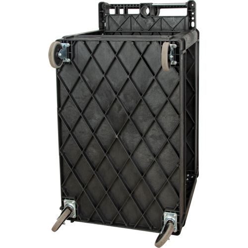 Chariot utilitaire, 2 tiers, 25-5/8" x 33-1/2" x 43-3/4", Capacit&eacute; 550 lb Helyx Safety & Industrial Supplies