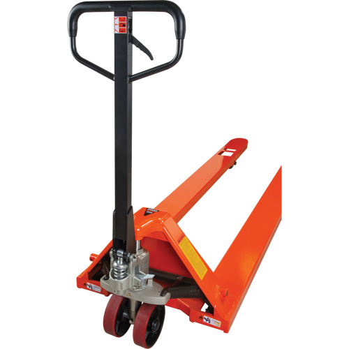 Transpalettes hydrauliques &agrave; fourche de 8', 96" lo x 27" la, capacit&eacute; 4400 lb Helyx Safety & Industrial Supplies