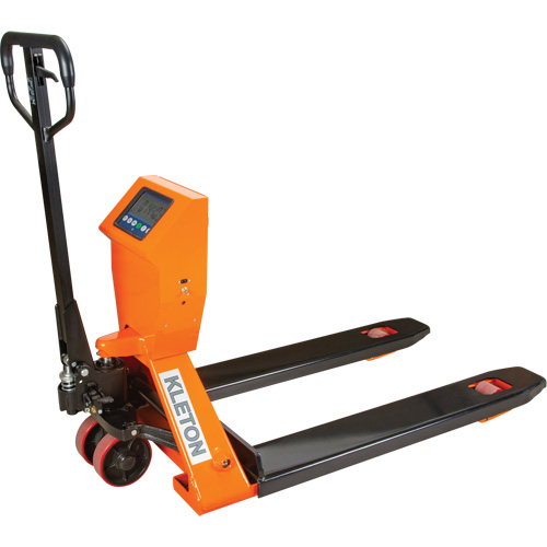 Transpalette &agrave; balance num&eacute;rique, 44,5" lo x 27,75" la, Capacit&eacute; de 4400 lb Helyx Safety & Industrial Supplies