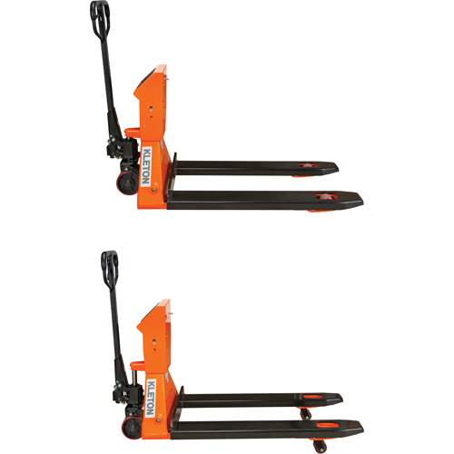 Transpalette &agrave; balance num&eacute;rique, 44,5" lo x 27,75" la, Capacit&eacute; de 4400 lb Helyx Safety & Industrial Supplies