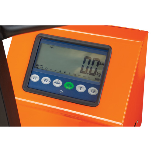 Transpalette &agrave; balance num&eacute;rique, 44,5" lo x 27,75" la, Capacit&eacute; de 4400 lb Helyx Safety & Industrial Supplies