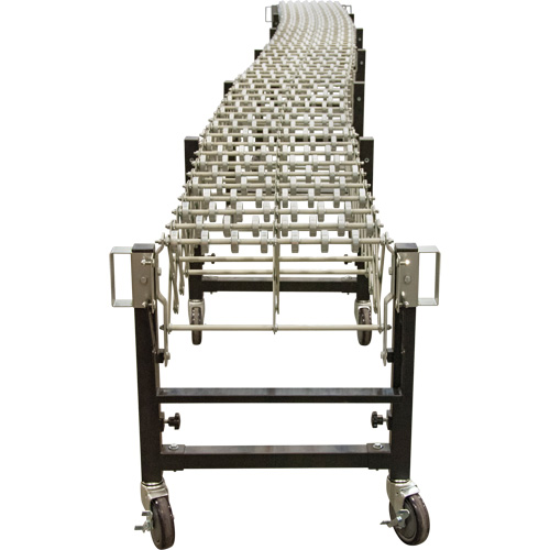 Expandable Conveyor, 18" W x 12' L, 200 lbs. per lin. ft. Capacity Helyx Safety & Industrial Supplies