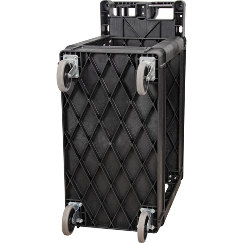 Utility Cart, 2 Tiers, 17-1/8" x 33-1/2" x 37-5/8", 550 lbs. Capacity Helyx Safety & Industrial Supplies