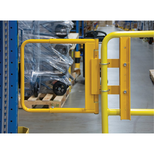Safety Swing Gate, 21" H x 16" - 26" W Helyx Safety & Industrial Supplies