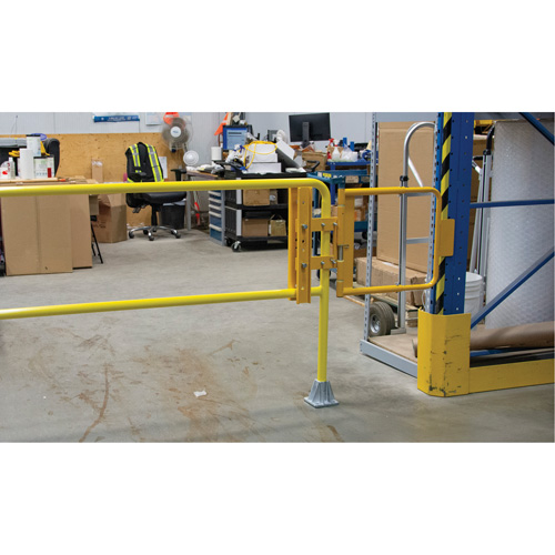 Safety Swing Gate, 21" H x 16" - 26" W Helyx Safety & Industrial Supplies
