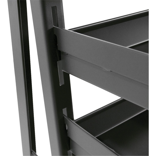 Single-Sided Heavy Duty A-Frame Cart with 6 Trays, 38" x 25" x 63", 2500 lbs. Capacity Helyx Safety & Industrial Supplies
