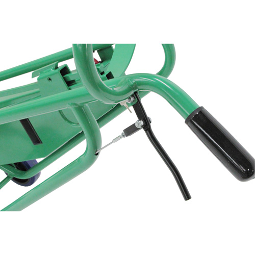 Powered Drum Hand Truck with Pneumatic Wheels Helyx Safety & Industrial Supplies