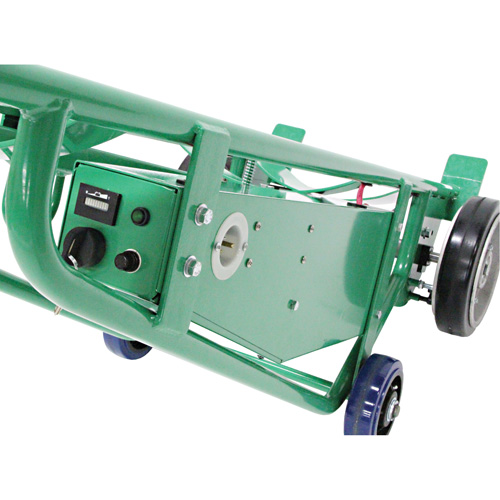 Powered Drum Hand Truck with Pneumatic Wheels Helyx Safety & Industrial Supplies
