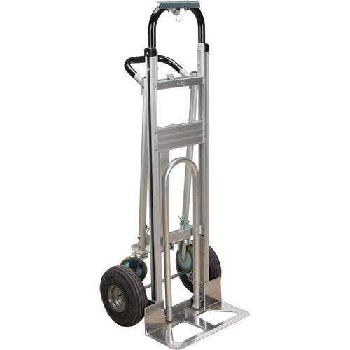 Chariot &agrave; main convertible 3-en-1, Aluminium, Capacit&eacute; 600 lb Helyx Safety & Industrial Supplies