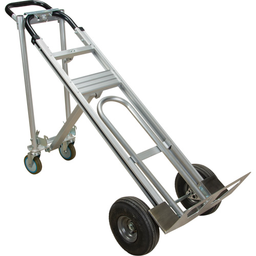 Chariot &agrave; main convertible 3-en-1, Aluminium, Capacit&eacute; 600 lb Helyx Safety & Industrial Supplies