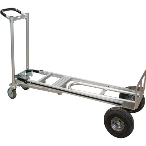Chariot &agrave; main convertible 3-en-1, Aluminium, Capacit&eacute; 600 lb Helyx Safety & Industrial Supplies