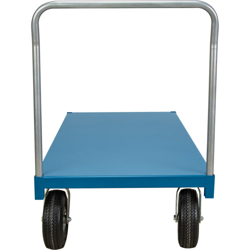 Heavy-Duty Platform Truck, 48" L x 24" W, 1200 lbs. Capacity, Flat Free Casters Helyx Safety & Industrial Supplies