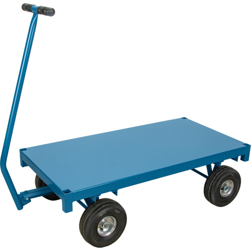 Chariot de ramassage &agrave; plateforme pour l'ext&eacute;rieur, 24" la x 48" la x Capacit&eacute; 1000 lb Helyx Safety & Industrial Supplies
