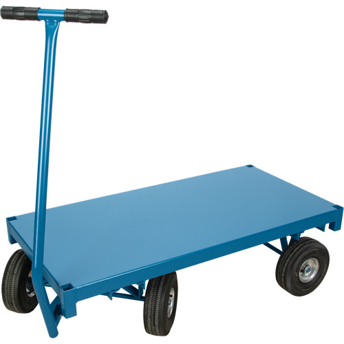 Chariot de ramassage &agrave; plateforme pour l'ext&eacute;rieur, 24" la x 48" la x Capacit&eacute; 1000 lb Helyx Safety & Industrial Supplies