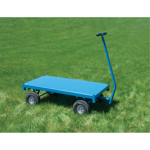 Chariot de ramassage &agrave; plateforme pour l'ext&eacute;rieur, 24" la x 48" la x Capacit&eacute; 1000 lb Helyx Safety & Industrial Supplies
