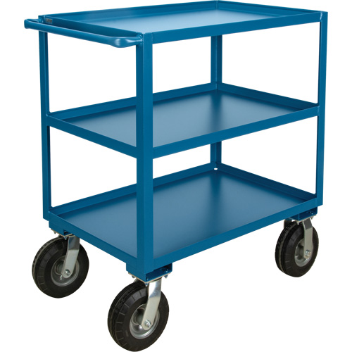  Chariot &agrave; tablettes pour l'ext&eacute;rieur, 3 Tiers, 18" la x 39" h x 33" p, Capacit&eacute; 1200 lb Helyx Safety & Industrial Supplies
