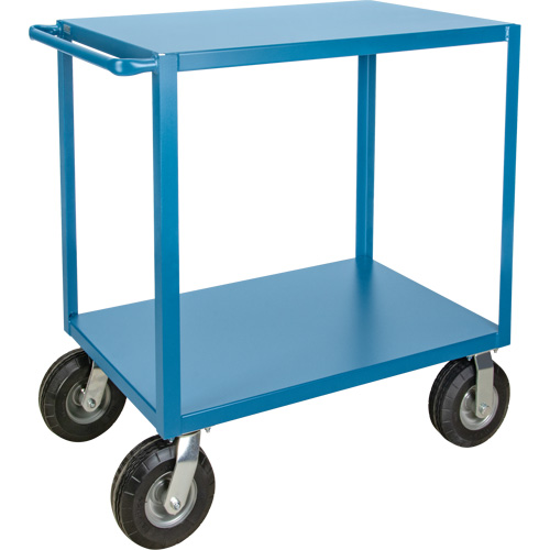  Chariot &agrave; tablettes pour l'ext&eacute;rieur, 2 Tiers, 18" la x 39" h x 33" p, Capacit&eacute; 1200 lb Helyx Safety & Industrial Supplies