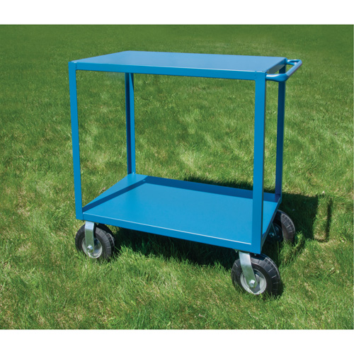  Chariot &agrave; tablettes pour l'ext&eacute;rieur, 2 Tiers, 18" la x 39" h x 33" p, Capacit&eacute; 1200 lb Helyx Safety & Industrial Supplies