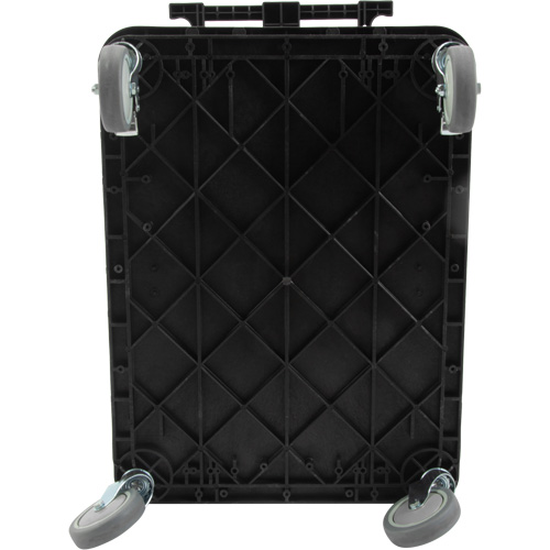 Utility Cart with Deep Lip Shelf, 3 Tiers, 19" x 39-1/2" x 28-1/4", 330 lbs. Capacity Helyx Safety & Industrial Supplies