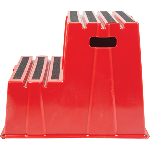 Escabeau industriel, 2 marches, 26" x 22-7/16" x Hauteur 19-11/16" Helyx Safety & Industrial Supplies