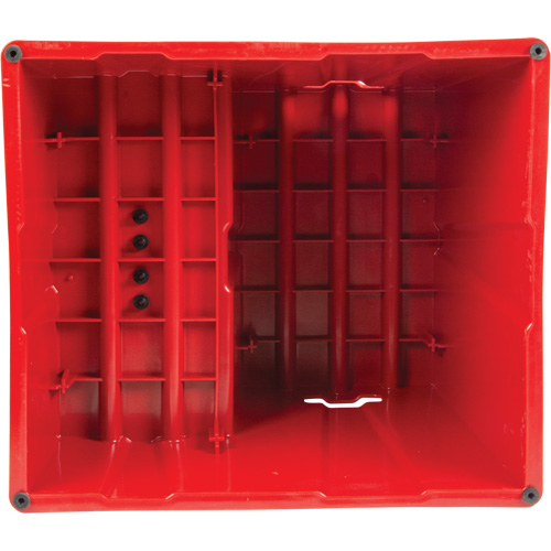 Escabeau industriel, 2 marches, 26" x 22-7/16" x Hauteur 19-11/16" Helyx Safety & Industrial Supplies