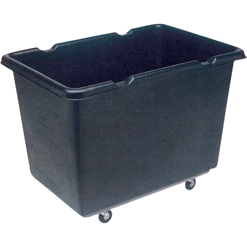 Chariots-caisse pour usage l&eacute;ger Econocarts, Plastique recycl&eacute; noir, 39" lo x 27" la x 29" h, Volume 12 pi³, Capacit&eacute; 200 lb Helyx Safety & Industrial Supplies