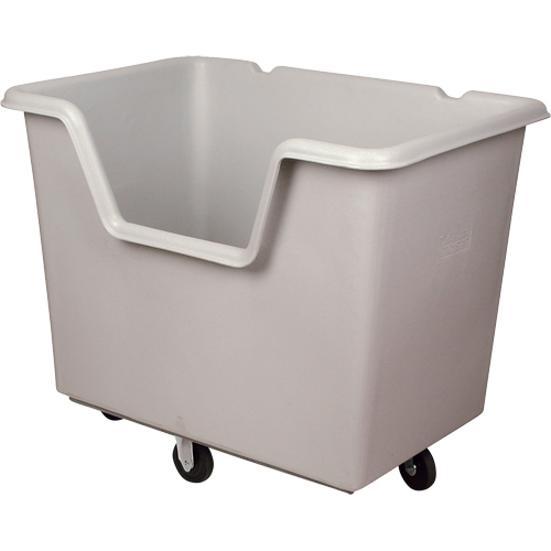 Starcart Easy-Access Box Truck, Polyethylene, 46" L x 31" W x 49" H, 24 cu. ft. Volume, 900 lbs. Capacity Helyx Safety & Industrial Supplies