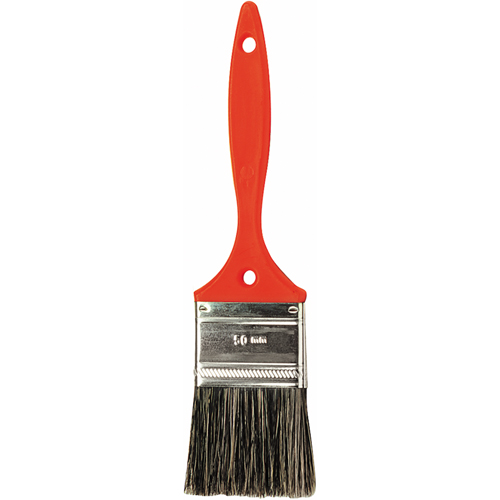 Pinceau Go, Soies naturelles, Manche Plastique, Largeur de 1" Helyx Safety & Industrial Supplies