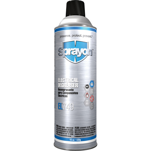 EL749 Electrical Degreaser, Aerosol Can Helyx Safety & Industrial Supplies