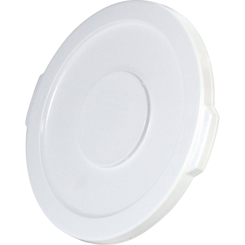 Round Brute&reg; Tops, Flat Lid, Plastic/Polyethylene, Fits Container Size: 15-5/8" Dia. Helyx Safety & Industrial Supplies