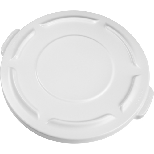 Round Brute&reg; Tops, Flat Lid, Plastic/Polyethylene, Fits Container Size: 19-7/8" Dia. Helyx Safety & Industrial Supplies