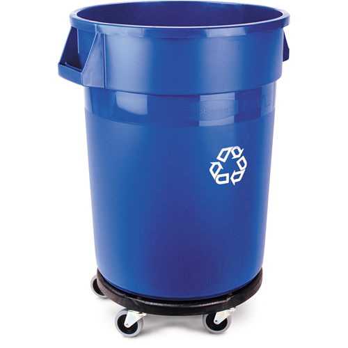 Contenant de collecte des d&eacute;chets recyclable Brute, Vrac, Plastique, 32 gal. US Helyx Safety & Industrial Supplies