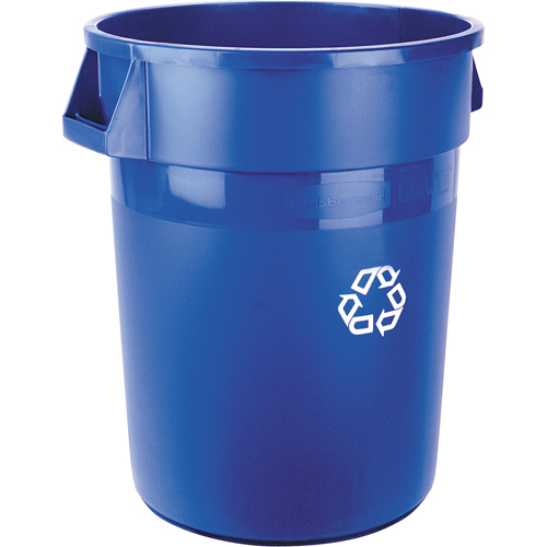 Contenant de collecte des d&eacute;chets recyclable Brute, Vrac, Plastique, 32 gal. US Helyx Safety & Industrial Supplies