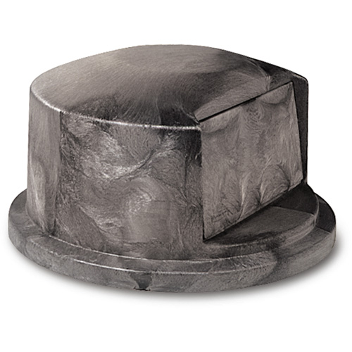 Round Brute&reg; Tops, Dome Lid, Plastic/Polyethylene, Fits Container Size: 22" Dia. Helyx Safety & Industrial Supplies