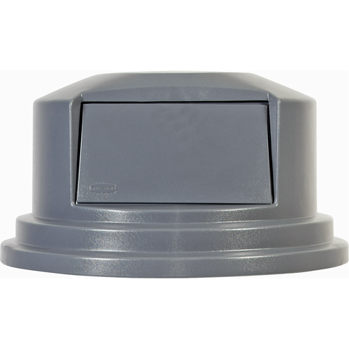 Round Brute&reg; Tops, Dome Lid, Plastic/Polyethylene, Fits Container Size: 26-1/2" Dia. Helyx Safety & Industrial Supplies
