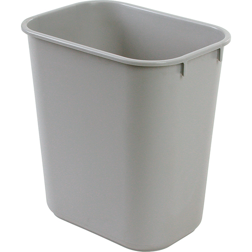 Corbeille &agrave; papier en plastique, 28 pintes, Plastique Helyx Safety & Industrial Supplies