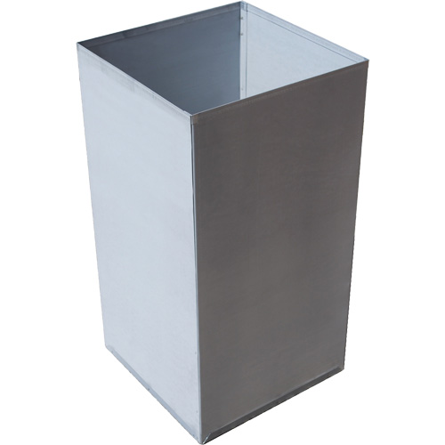 Steel Waste Containers, 28 US gal. Helyx Safety & Industrial Supplies