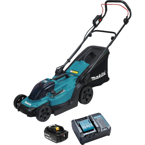 Ensemble de tondeuse sans fil 18V LXT, Pouss&eacute;e, &agrave; pile, Largeur de coupe 13" Helyx Safety & Industrial Supplies