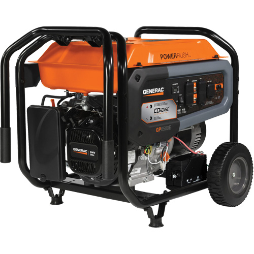 G&eacute;n&eacute;ratrice portable avec technologie COsense, 8125 W de surtension, 6500 W nominale, 120 V/240 V, R&eacute;servoir de 7,9 gal. Helyx Safety & Industrial Supplies