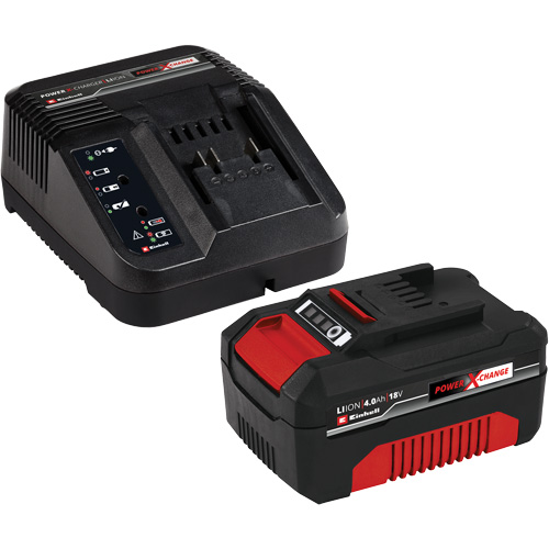 Power X-Change Battery & Charger Starter Kit, Lithium-Ion, 18 V Helyx Safety & Industrial Supplies