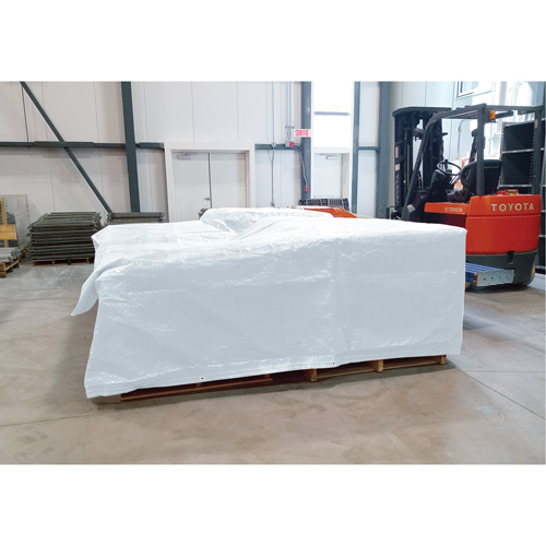 B&acirc;che isol&eacute;e, Poly&eacute;thyl&egrave;ne, Blanc, 20' x 12' x 8 mils Helyx Safety & Industrial Supplies